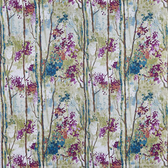 Silver, Birch Jewel - Fabric Only